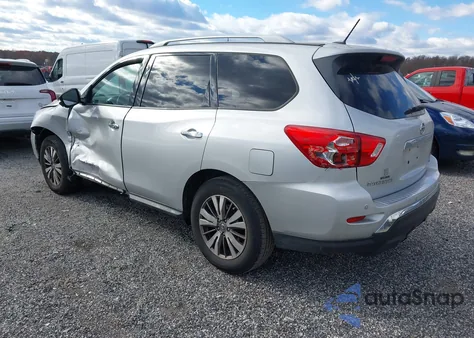 2018 Nissan Pathfinder Sv из США, поврежденный, VIN 5N1DR2MM7JC612949